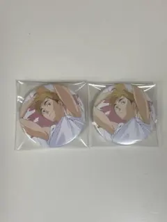 ハイキュー‼︎ 文房具カフェ　缶バッジ　宮侑