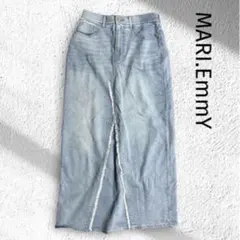 美品✨MARI.EmmY｜マリエミー デニム ロング スカート ストレッチ