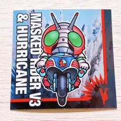 SD仮面ライダースナックシール 仮面ライダーV3&ハリケーン