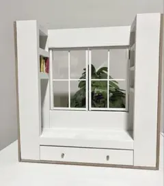 1/6 ドールハウス 大理石調 タワマンの夜景 ラウンジ 観覧車 リカ