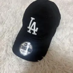 New Era LA Dodgers 9FORTY キャップ 帽子 黒のサムネイル