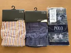 メンズ　トランクス　3枚セット