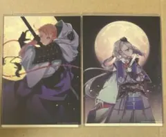 刀剣乱舞　クリアポストカード　今剣　岩融