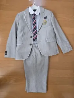 キャサリンコテージ 130 男の子フォーマルスーツ、シャツ、ネクタイもセットで