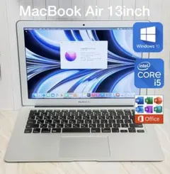 Apple MacBook Air 13 Windows 10+Officeのサムネイル
