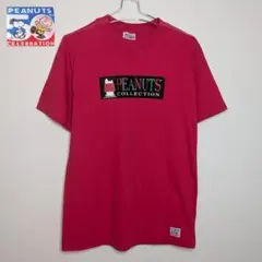​【美品】ヘインズ BEEFY ピーナッツ 50周年 スヌーピー Tシャツ M