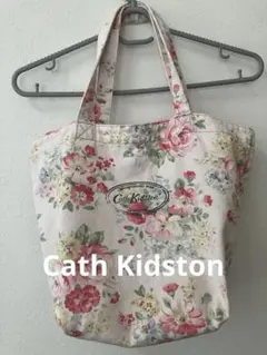 Cath Kidston フラワープリント コットントートバッグエコバッグ