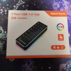 RSHTECH USBハブ 3.0 電源付き RSH-518R