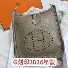 2023年製 HERMES エブリンTPM ショルダー ベージュ系グレージュ - メルカリ