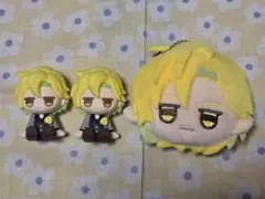 ヒプノシスマイク　ダイソー　一二三　フェイスぬいぐるみ　ラバーフィギュア セット