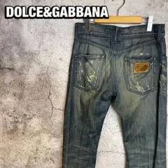 DOLCE&GABBANA ドルガバ ダメージデニム Y2K イタリア製のサムネイル