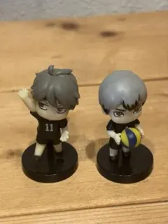 ハイキュー チョコエッグ フィギュア 宮治 北信介 稲荷崎