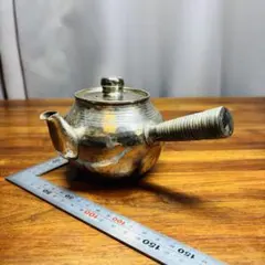 急須 開新堂 高級茶器 銀 シルバー ティーポット アンティーク 古道具 レトロ 急須 開新堂 高級茶器 銀 シルバー ティーポット アンティーク 古道具