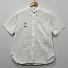 美品 マウンテンリサーチ Animal B.D s/s Shirt L ホワイトのサムネイル