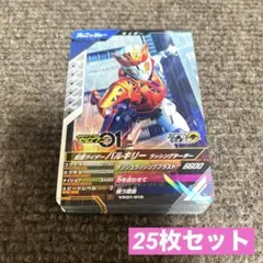 仮面ライダー ガンバレジェンズ バルキリー ラッシングチーター 25枚セット
