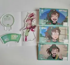 な*こ様 善法寺伊作 忍たま乱太郎 アクリルスタンド ＆ メモリーカットステッカ