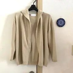 ヒューマンウーマン ニットパーカー　M