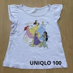 UNIQLO Disney プリンセス Tシャツ 100サイズ
