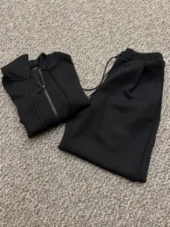 UNIQLOドライスウェットセットアップ XS 【美品】黒