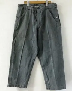 と*と様 スイス軍　デニムワークパンツ 36/28相当 USED ビッグサイズ