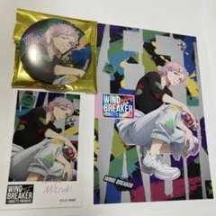 ウィンブレ スイパラ 缶バッジ フォト風カード 特典 桐生三輝