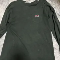 BEN DAVIS 長袖シャツ M ダークグリーン