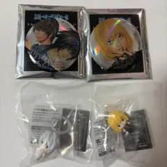 デスノート 夜神月 L ニア メロ オーロラ缶バッジ めじるしアクセサリー