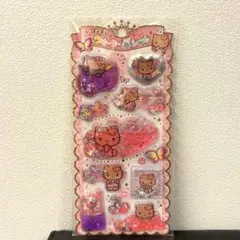 【正規品】キラキラウォーターinシール　サンリオ　日焼けキティー