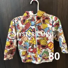 HYSTERIC MINI 総柄 ジップアップ パーカーのサムネイル