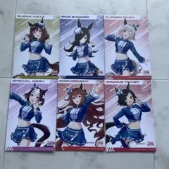 ウマ娘 Pacific Racing アニメイト フェア イラストカード　コンプのサムネイル