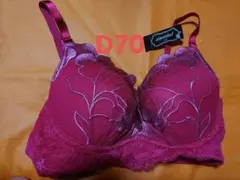 最終価格　エメフィール 楽ブラ ローズ D70 新品