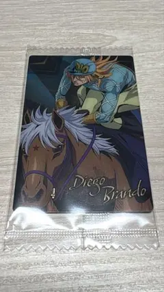 ジョジョの奇妙な冒険ウエハース ジョニィとディエゴ カードセット