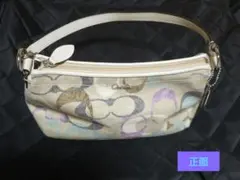 COACH キャンバス地ミニショルダー