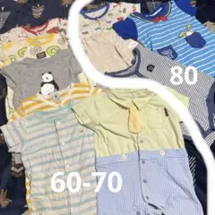 匿名配送！まとめ売りロンパース 春夏