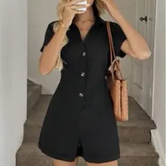 ꒰ SHEIN / ショートパンツ サロペット ‪꒱‬