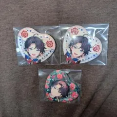 にじさんじ　Rose Valentine 三枝明那 ランダムハート型缶バッジ