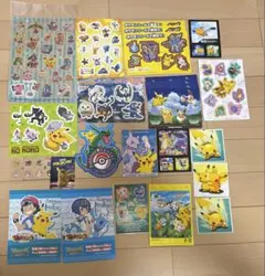 ポケモン　シール　ステッカー　まとめ売り　ピカチュウ