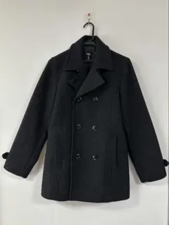 イーストボーイヴィーナスピーコート 黒 　( アンゴラ混紡 )