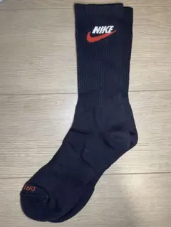 NIKE ナイキ ソックス ブラック クルー丈 25-27cm