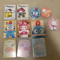 サンリオカード 缶バッジ セット