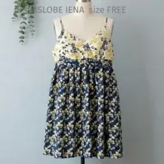 IENA SLOBE 花柄キャミソール チュニック ふんわり バックジップのサムネイル