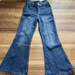 【ANAP GIRL】フレアデニム（サイズXS）