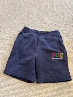 Polo Ralph Lauren 半ズボン 6 ネイビー　綿100% ロゴ