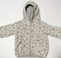 現在未製造　ユニクロ　UNIQLO 総柄　星柄　ジャンパー　アウター　90サイズ