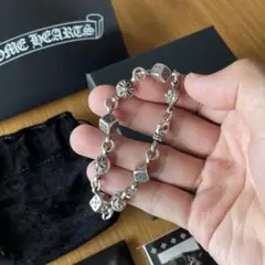 美品 CHROME HEARTS ブレスレット ダイスクロスボール 8LINKのサムネイル