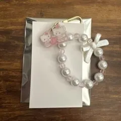 mikko サンリオ ノベルティ キーホルダー パールチャーム