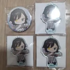 鬼滅の刃 伊黒小芭内 スイパラコラボ アクスタ 缶バッジ