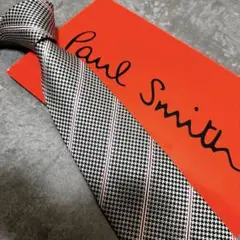 【✨美品✨】Paul Smith ポールスミス ネクタイ シルバー 結婚式 高級