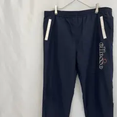 【ellesse】エレッセ トラックパンツ ナイロンパンツ 刺繍ロゴ サイズLのサムネイル