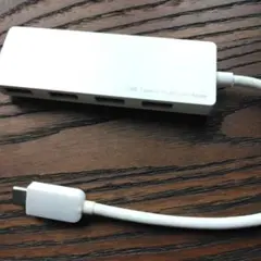 エレコム USB Type-C ハブ 4ポート U2HC-A429B ホワイトのサムネイル